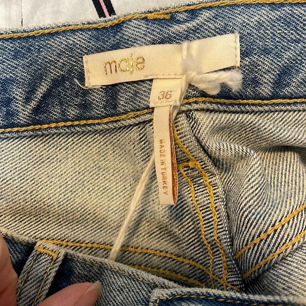 New without tags Maje
raw-cut denim shorts size 36 - Picture 12 of 15